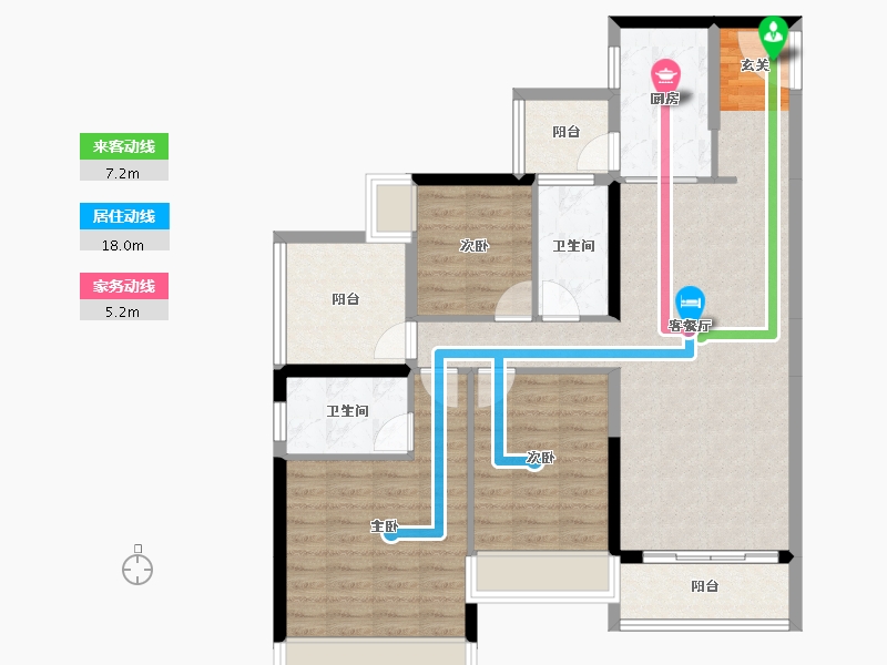 广东省-中山市-敏捷·紫岭天玺-99.10-户型库-动静线