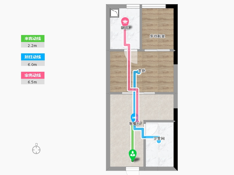 广东省-东莞市-恒大冠珺之光-36.99-户型库-动静线