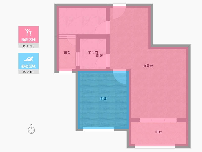 海南省-三亚市-海韵阳光城-43.25-户型库-动静分区