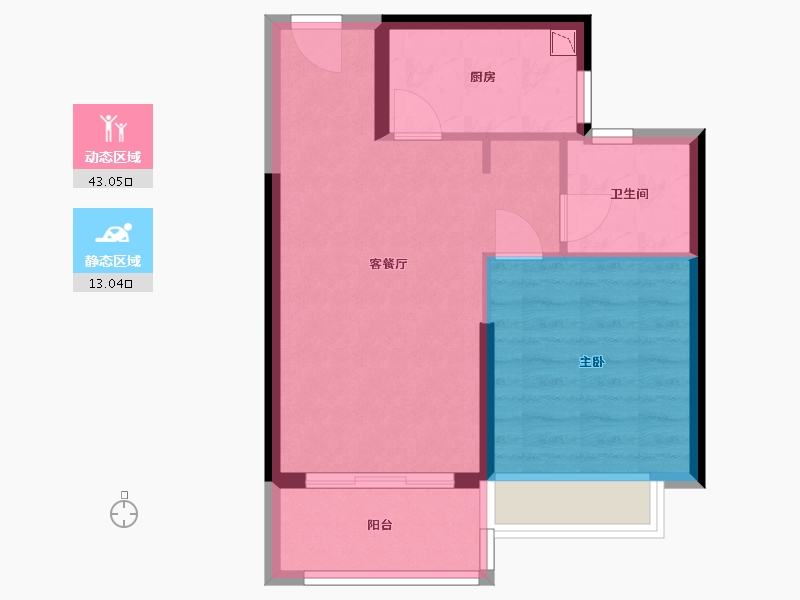 广西壮族自治区-防城港市-恒大悦澜湾-50.09-户型库-动静分区