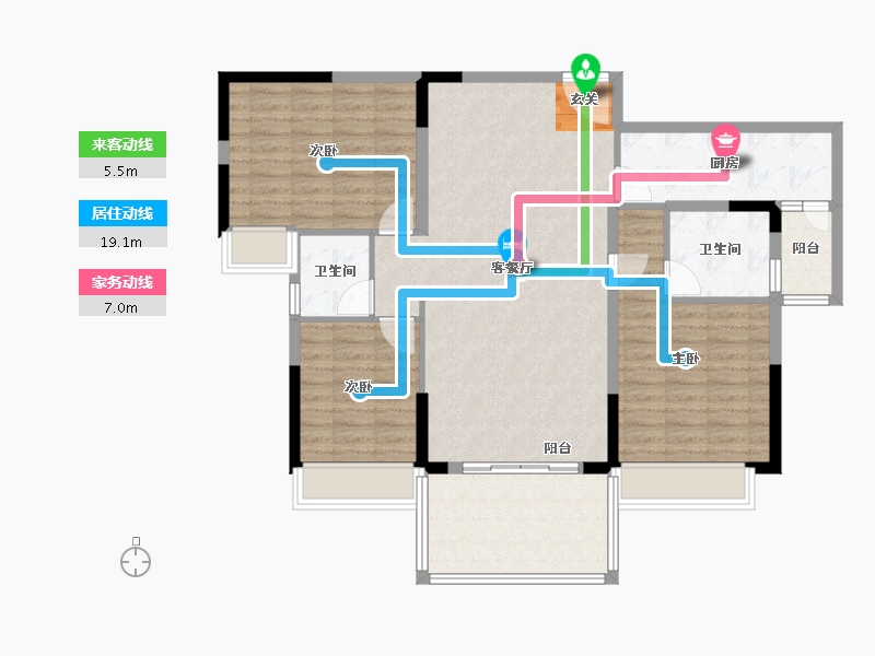 广东省-揭阳市-榕水湾-108.00-户型库-动静线