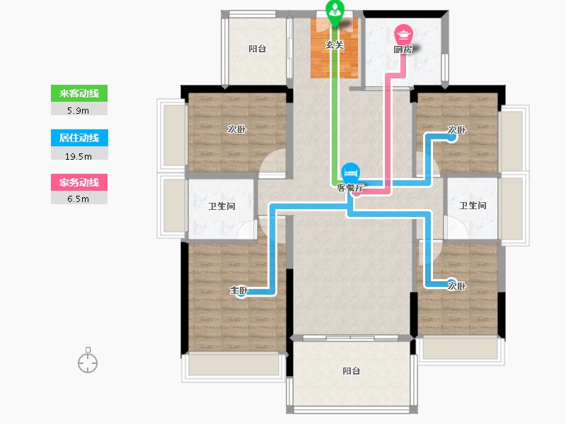 广东省-揭阳市-榕水湾-118.24-户型库-动静线