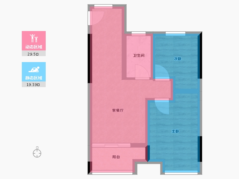 广西壮族自治区-桂林市-彰泰阳朔十里春风-42.32-户型库-动静分区