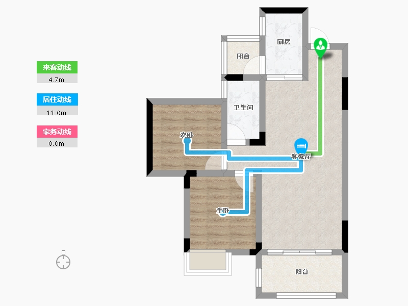 广西壮族自治区-桂林市-彰泰阳朔十里春风-59.46-户型库-动静线