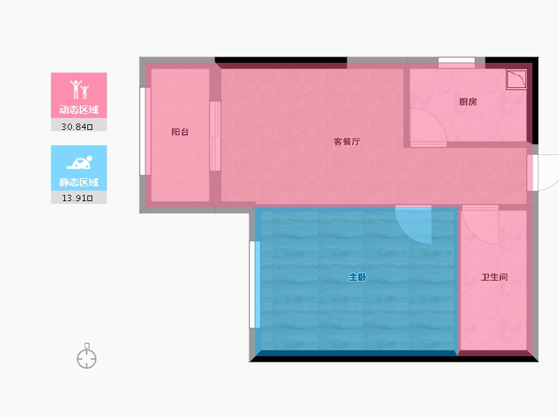 广西壮族自治区-南宁市-阳光城檀悦-39.73-户型库-动静分区