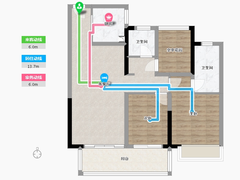 安徽省-滁州市-铂悦府-80.00-户型库-动静线