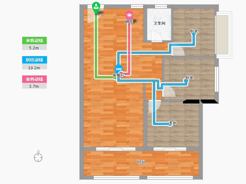 广西壮族自治区-百色市-靖西普罗旺斯-79.27-户型库-动静线