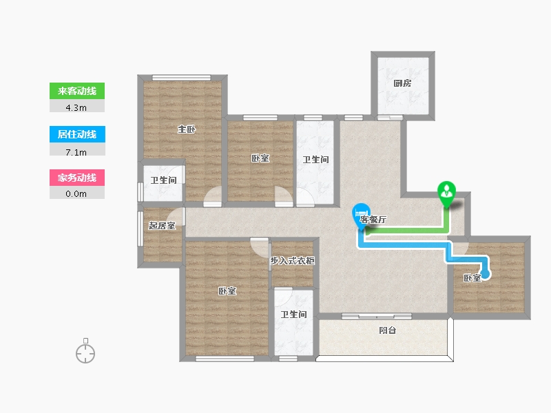 四川省-泸州市-天誉誉府-131.89-户型库-动静线