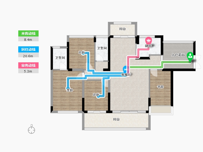 广西壮族自治区-桂林市-桂林大龙府-121.17-户型库-动静线