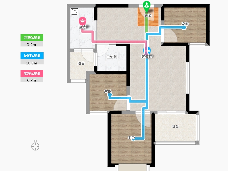 广东省-潮州市-潮州恒大城-81.10-户型库-动静线