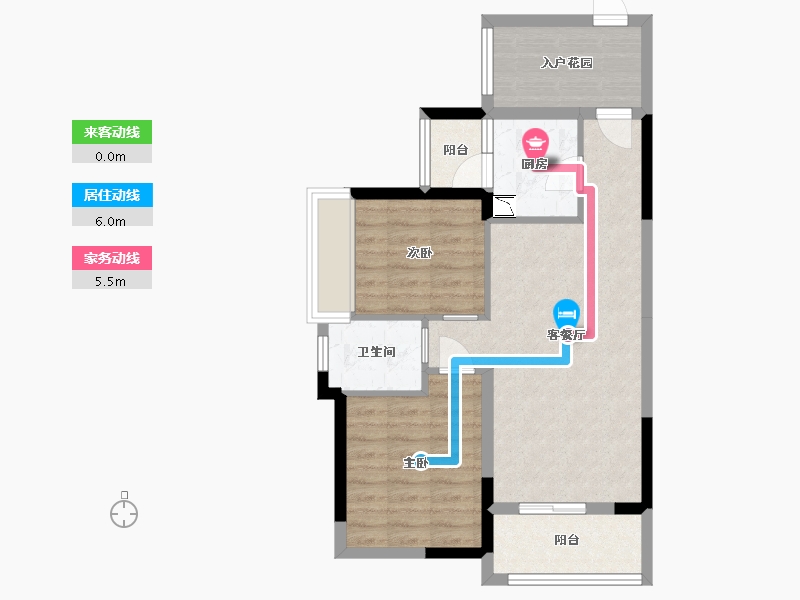 广东省-中山市-骏瓏盛景-66.00-户型库-动静线