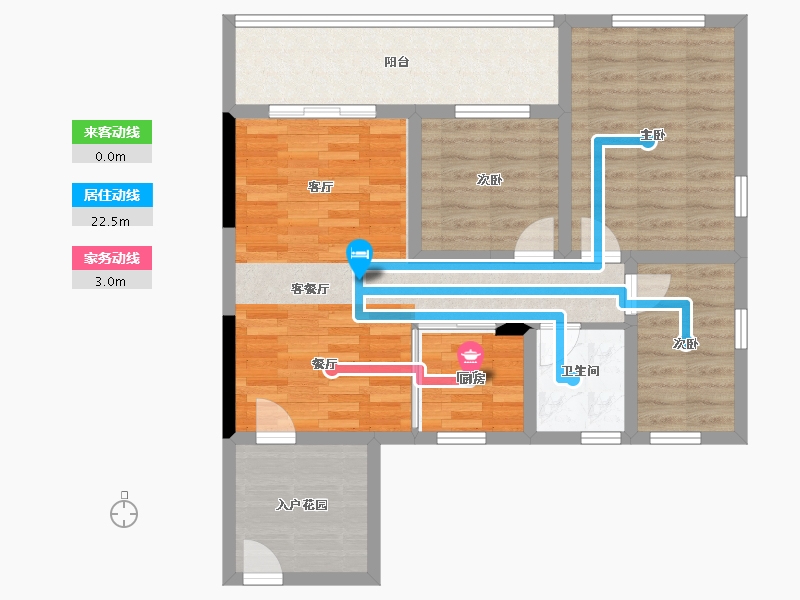 海南省-三亚市-三亚·星域-82.13-户型库-动静线