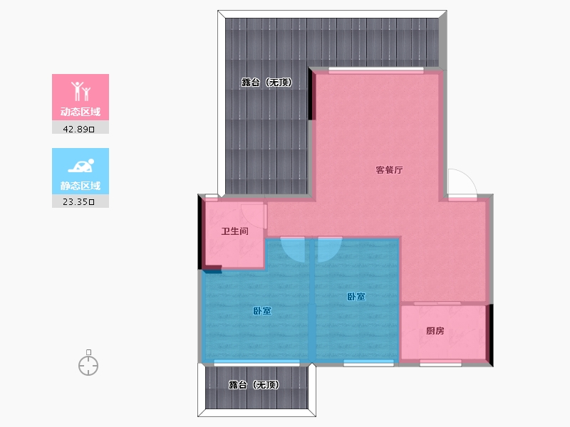 广西壮族自治区-百色市-靖西普罗旺斯-86.10-户型库-动静分区