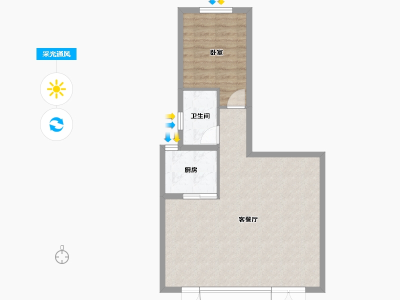 广西壮族自治区-南宁市-九樾府樾境-57.02-户型库-采光通风