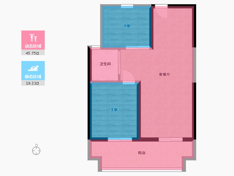 广西壮族自治区-北海市-一海华府-58.00-户型库-动静分区