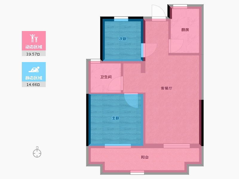 广西壮族自治区-北海市-融创海映兰屿-47.57-户型库-动静分区