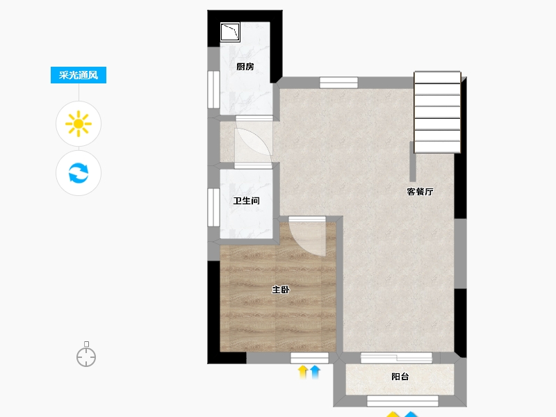 广东省-中山市-佳兆业・大都汇-29.99-户型库-采光通风