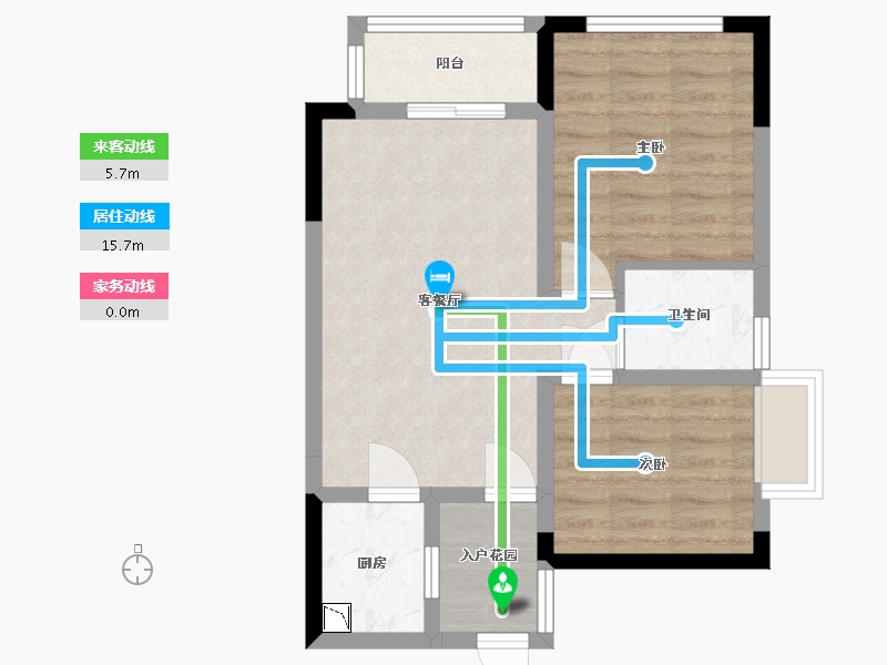 四川省-南充市-中虹国际-56.00-户型库-动静线