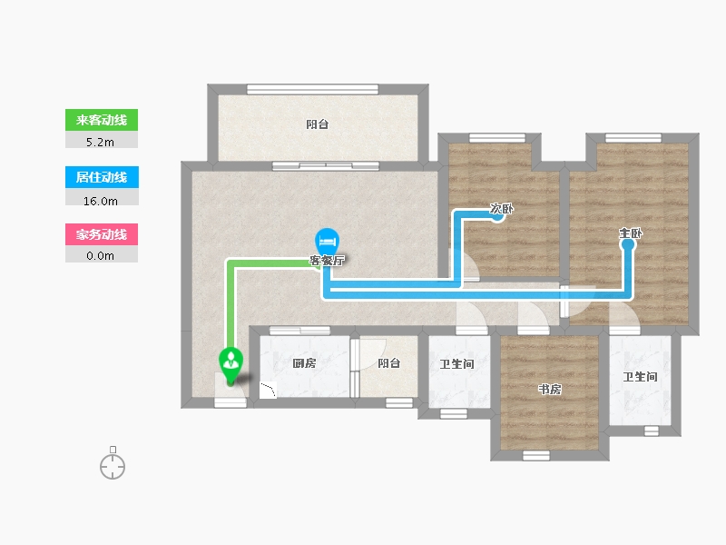 四川省-眉山市-中粮·天府智慧城-81.27-户型库-动静线