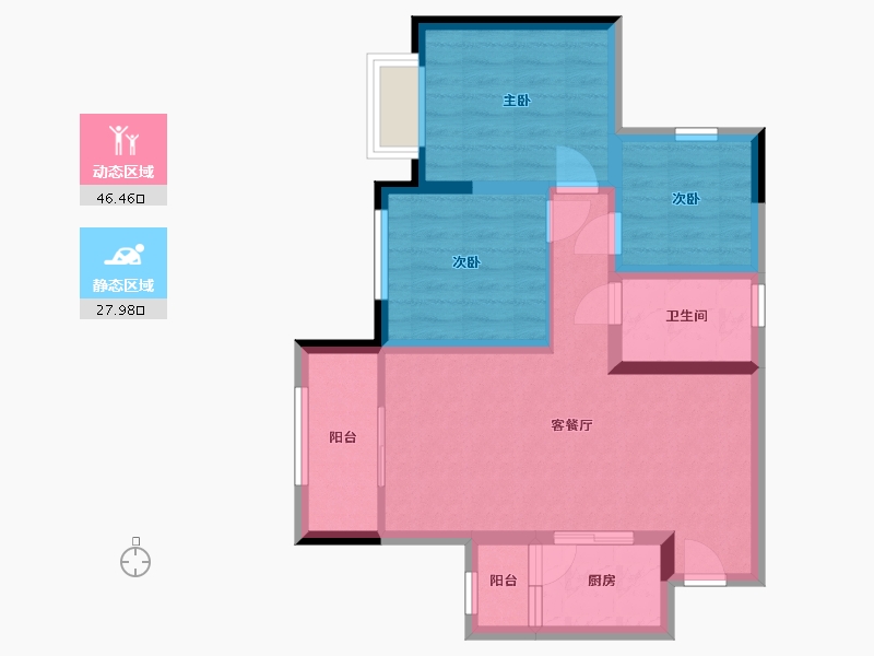 四川省-眉山市-中心城-65.34-户型库-动静分区