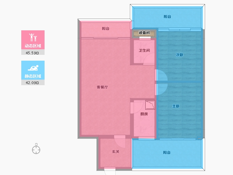 四川省-南充市-御星湾-78.89-户型库-动静分区