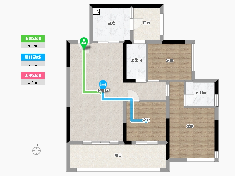 四川省-乐山市-大渡河府-86.57-户型库-动静线