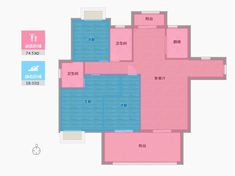 四川省-乐山市-天下沐川-102.29-户型库-动静分区