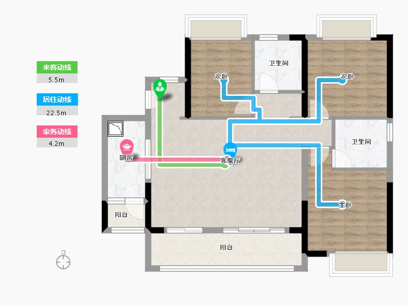 广东省-清远市-海伦堡海伦湾-92.45-户型库-动静线