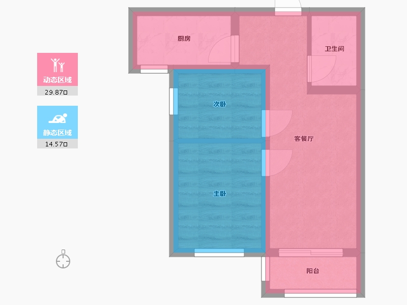 河南省-郑州市-祝福红城-38.49-户型库-动静分区