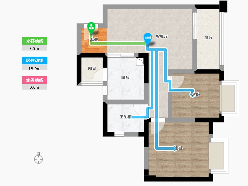 四川省-成都市-海上海-51.00-户型库-动静线