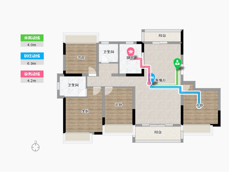 广西壮族自治区-桂林市-恭城油茶小镇-113.30-户型库-动静线