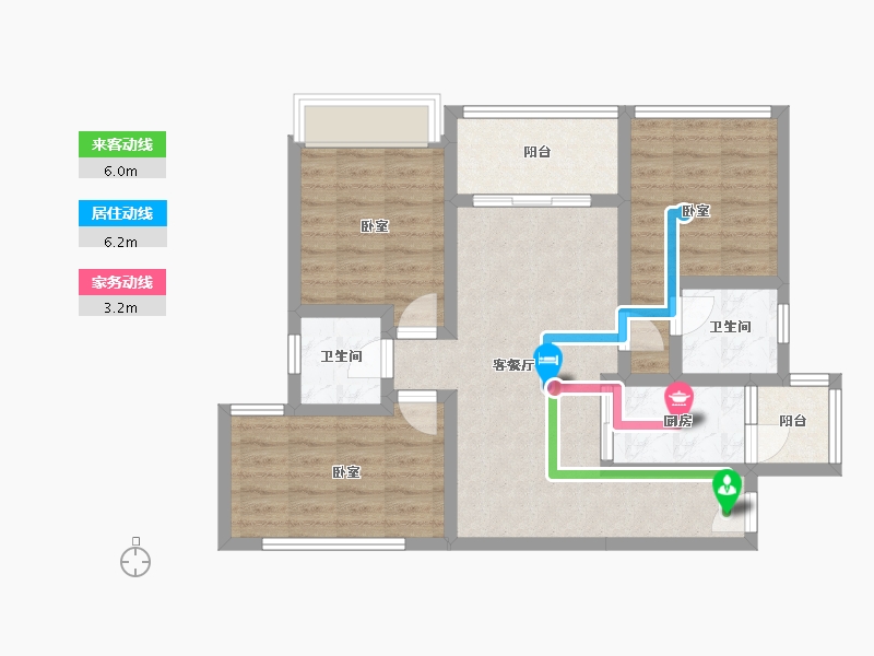 四川省-成都市-悦未来-77.03-户型库-动静线