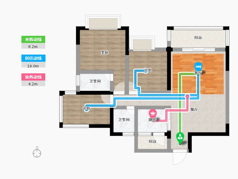 四川省-宜宾市-东湖半岛三期-71.01-户型库-动静线