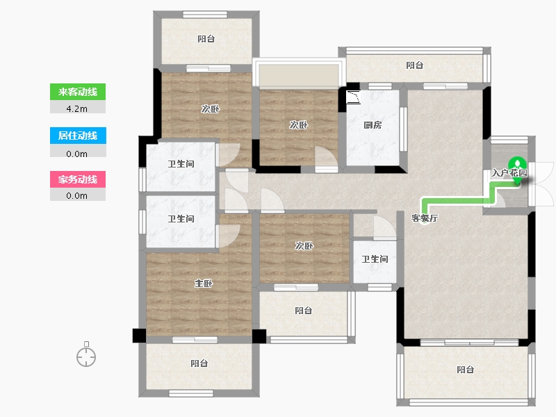 四川省-巴中市-江南福地二期-118.27-户型库-动静线