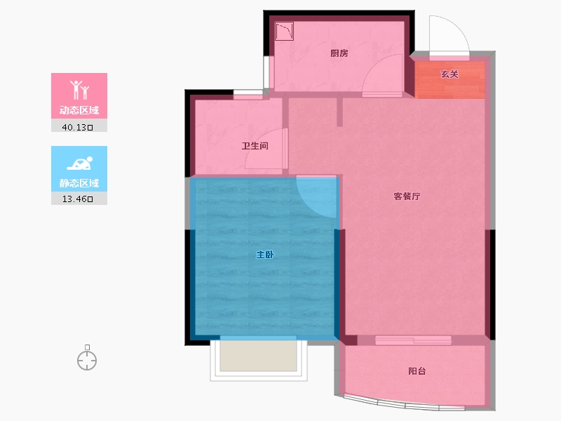 广西壮族自治区-南宁市-南宁空港恒大世纪梦幻城-48.21-户型库-动静分区