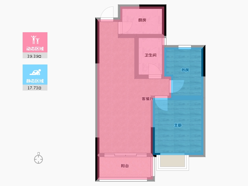 广西壮族自治区-桂林市-祥龙云居那山那水-49.81-户型库-动静分区