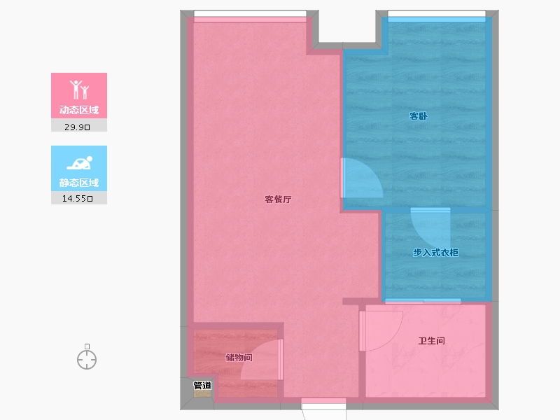 四川省-成都市-中粮天府宸悦-40.23-户型库-动静分区