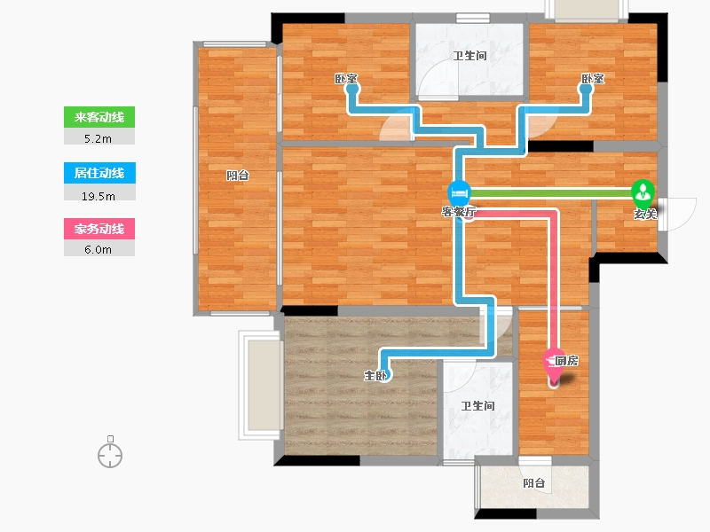 广西壮族自治区-南宁市-山湖海悦府-93.18-户型库-动静线