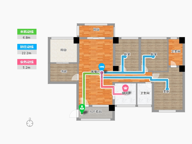 广西壮族自治区-百色市-靖西阳光城-116.54-户型库-动静线