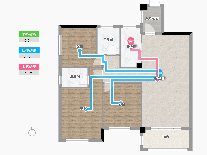 广西壮族自治区-百色市-靖西阳光城-99.77-户型库-动静线