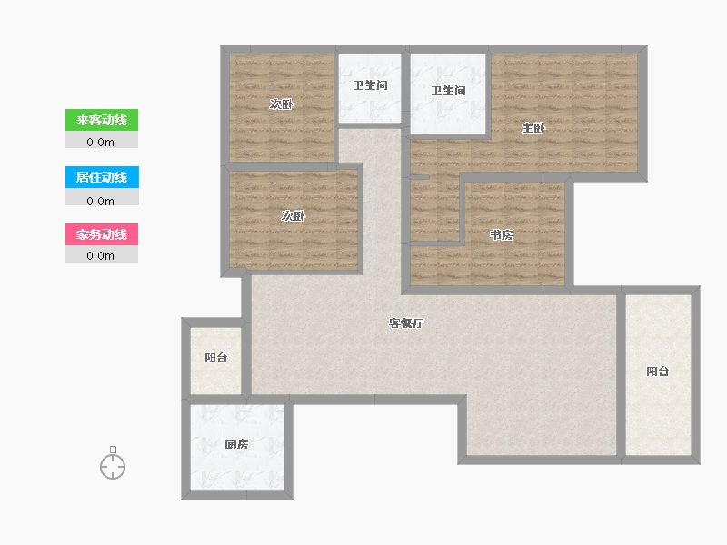 四川省-雅安市-西部网信·十里原湾-121.39-户型库-动静线