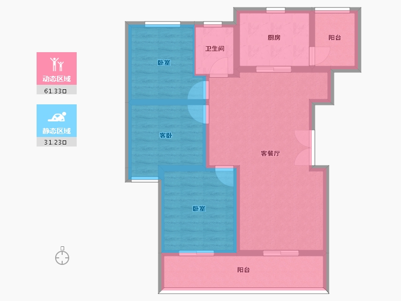 四川省-南充市-世合悦中心-82.24-户型库-动静分区