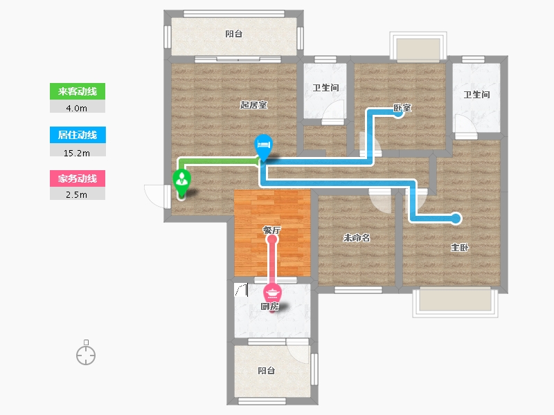 广西壮族自治区-百色市-领袖尚都-97.44-户型库-动静线