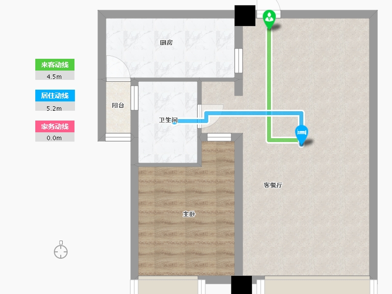 四川省-雅安市-中国蒙顶山世界茶都-60.50-户型库-动静线