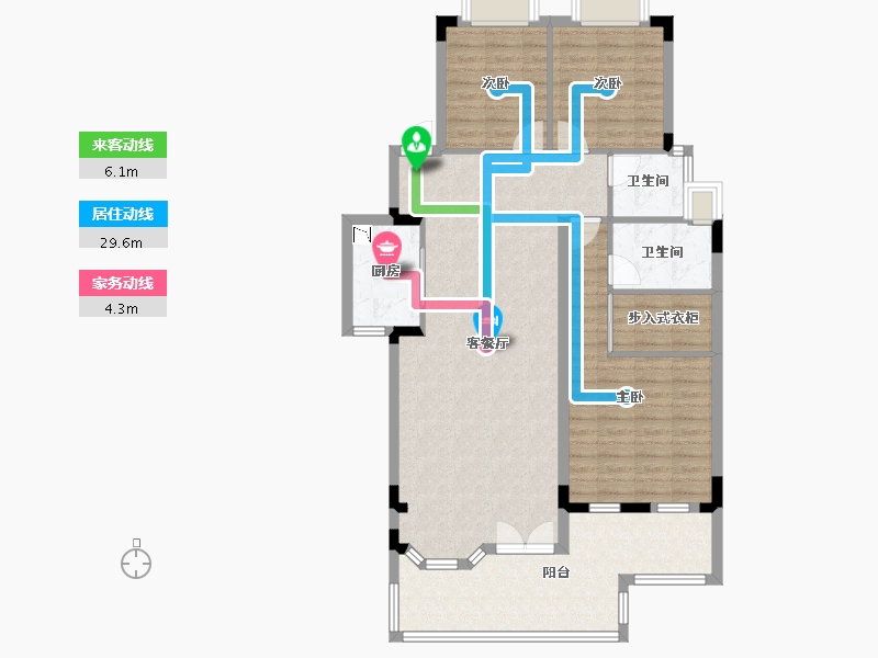 广东省-广州市-大城云山-109.50-户型库-动静线