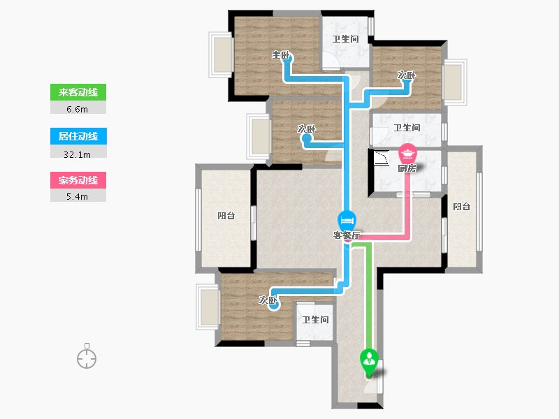 广东省-阳江市-金河湾-123.37-户型库-动静线