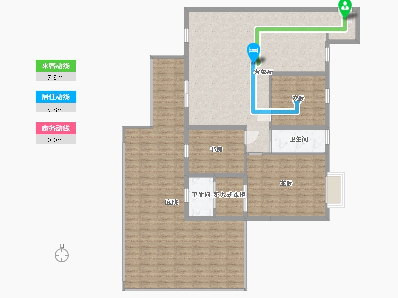 贵州省-贵阳市-亨特山屿湖-136.39-户型库-动静线