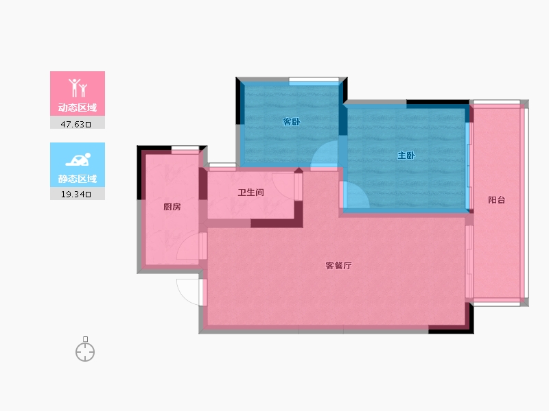 广西壮族自治区-南宁市-九宸府-59.29-户型库-动静分区