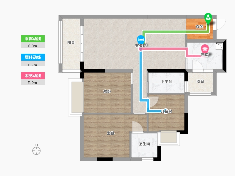 广东省-东莞市-虎门滨海城-77.68-户型库-动静线