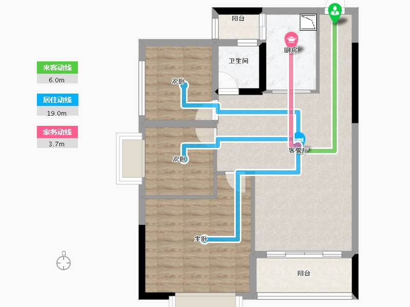 广西壮族自治区-南宁市-亲水湾-72.77-户型库-动静线